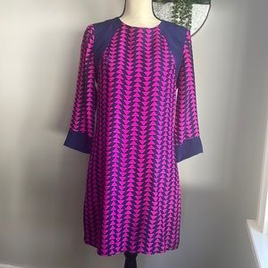 Alice & Trixie 100% Silk Shift Dress Size XS